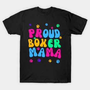 Proud Boxer Mama T-Shirt